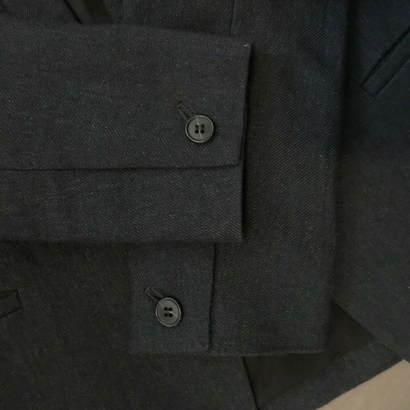 New Club Monaco Blazer Jacket Women Blazer Navy Italian Wool Blazer Jacket - Picture 5 of 10